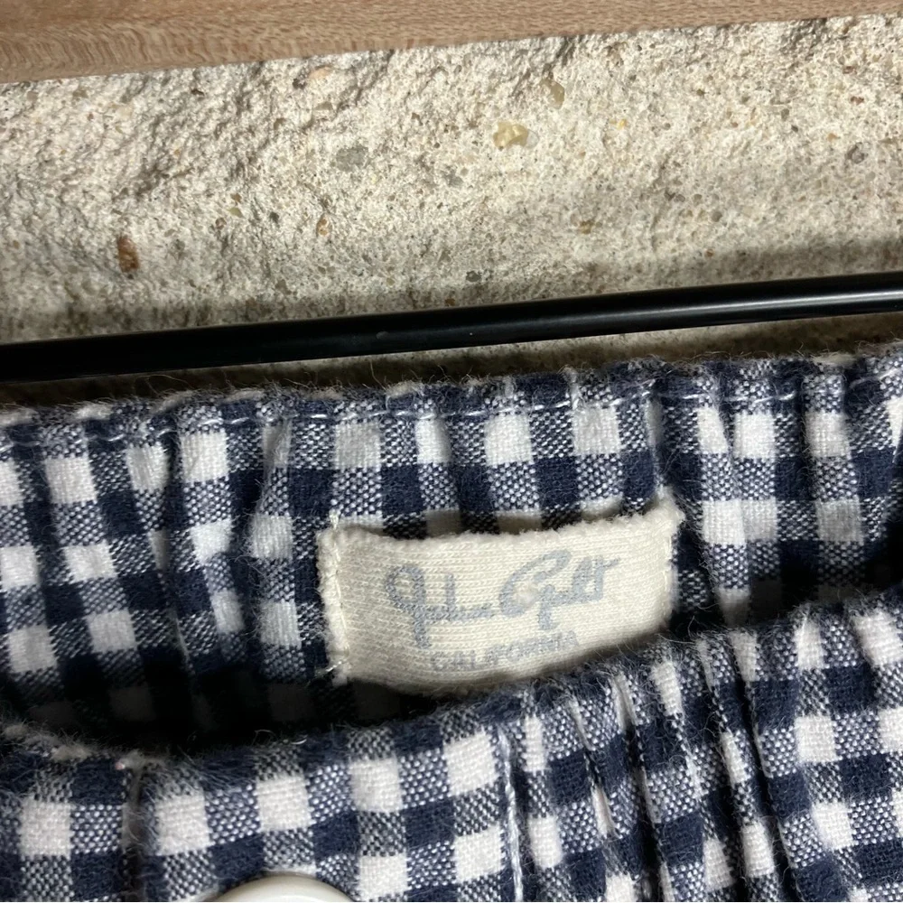 Brandy Melville John Galt Gingham Plaid Pants - Picture 6 of 7